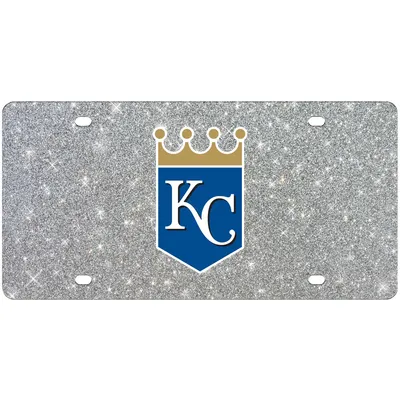 Plaque d'immatriculation acrylique scintillante WinCraft Kansas City Royals