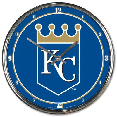 Kansas City Royals WinCraft Chrome Wall Clock