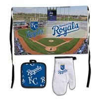 WinCraft Kansas City Royals Deluxe BBQ Set