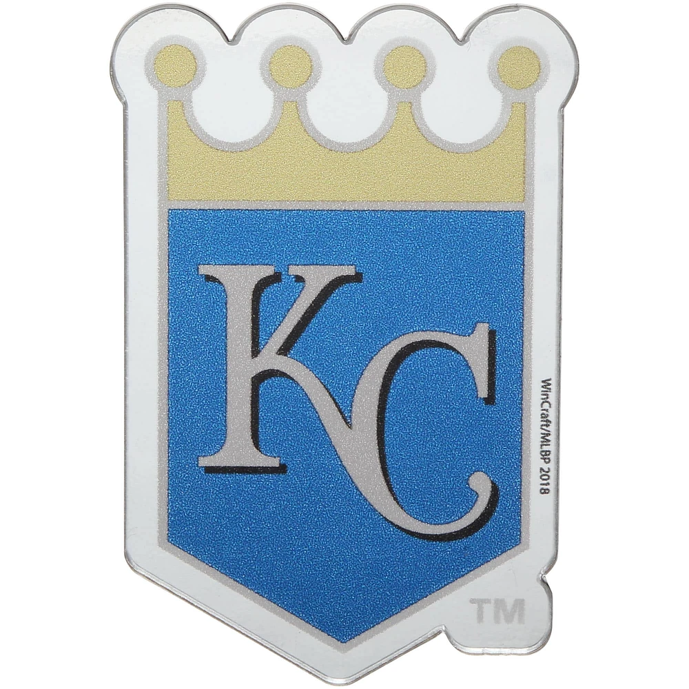 WinCraft Kansas City Royals Emblème Métallique Freeform Auto