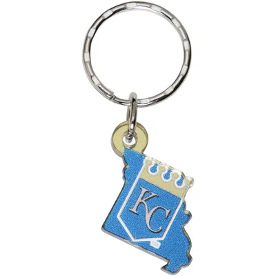 Kansas City Royals WinCraft Metallic State Shape Keychain