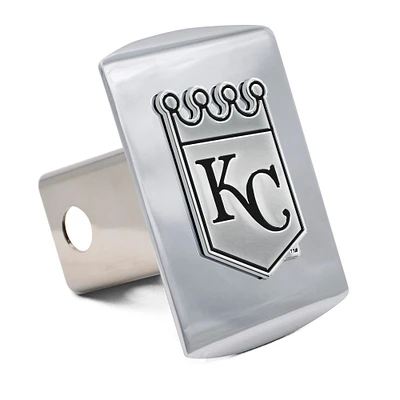 WinCraft Kansas City Royals Premium Metal Chrome Hitch Cover