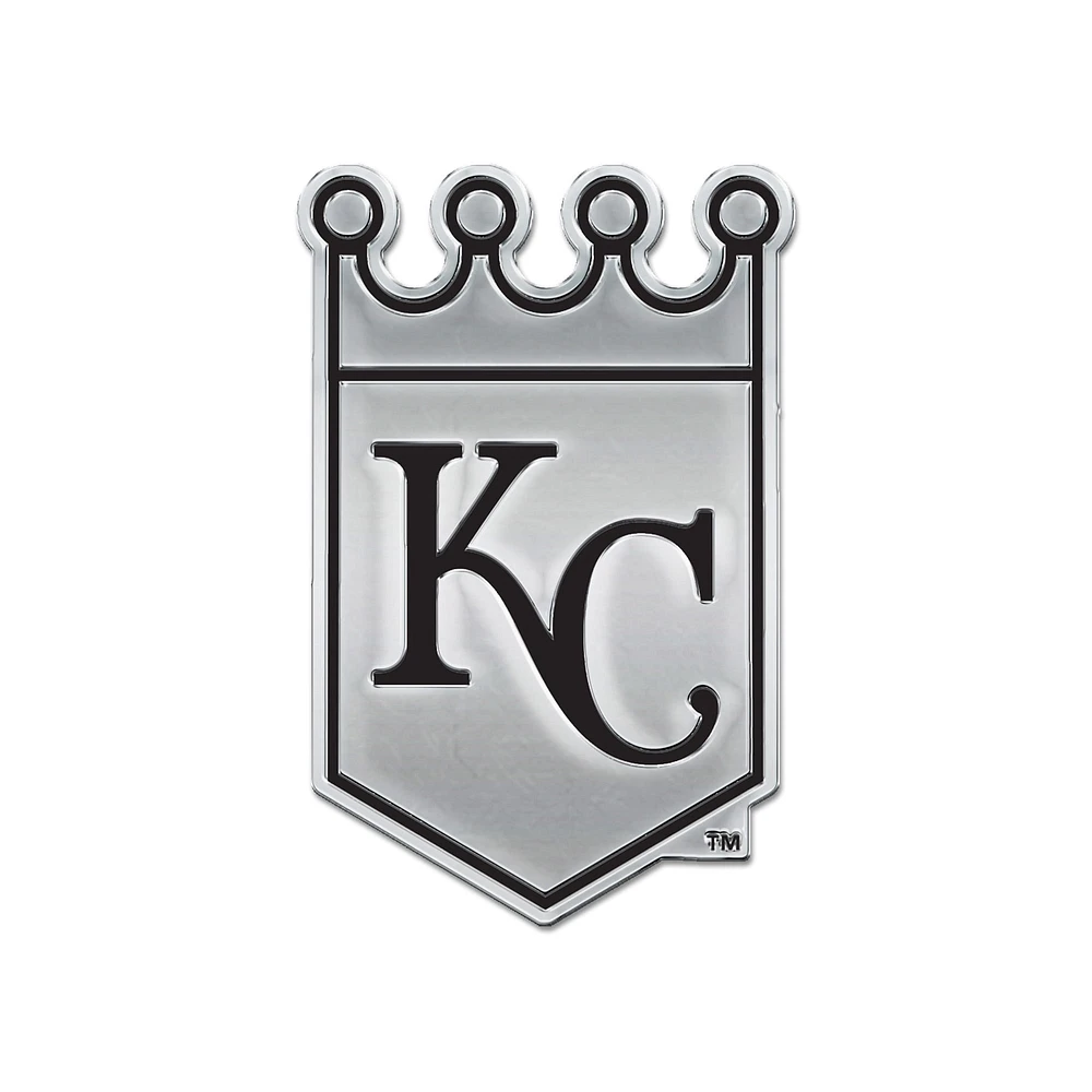 Emblème de voiture WinCraft Kansas City Royals Team Chrome