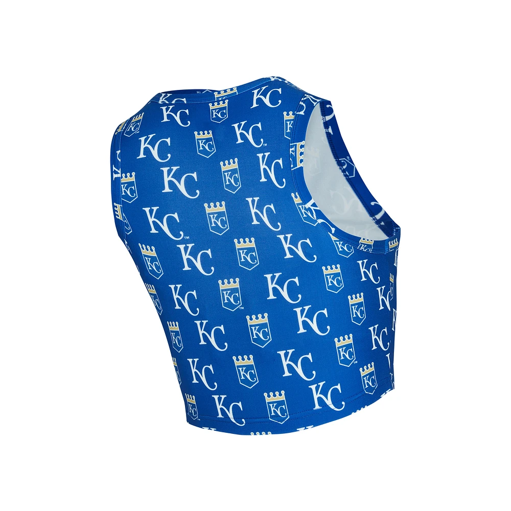 Ensemble débardeur et jupe-short en tricot Concepts Sport Royal Kansas City Royals pour femmes
