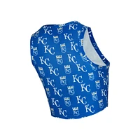 Ensemble débardeur et jupe-short en tricot Concepts Sport Royal Kansas City Royals pour femmes