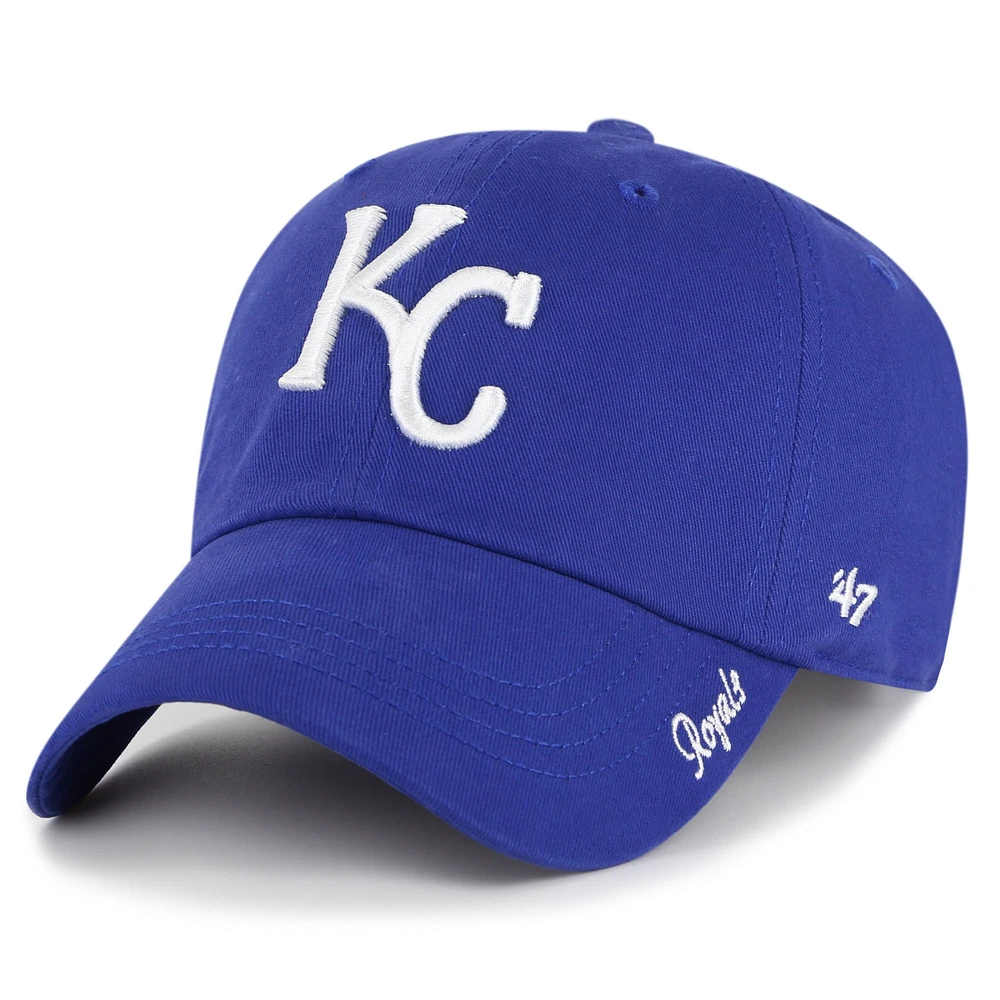 Casquette ajustable 47 Royal Kansas City Royals Team Miata Clean Up pour femmes