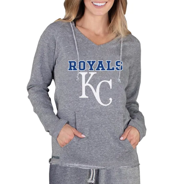 Kansas City Royals Concepts Sport Women's Marathon Knit Nightshirt - Royal