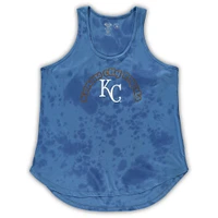 Women's Concepts Sport Royal Kansas City Royals Plus Jersey Tank Top & Pants Sleep Set