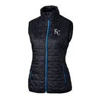 Lids Kansas City Royals Cutter & Buck Women's Americana Logo Rainier  PrimaLoft Womens Eco Insulated Full-Zip Puffer Vest