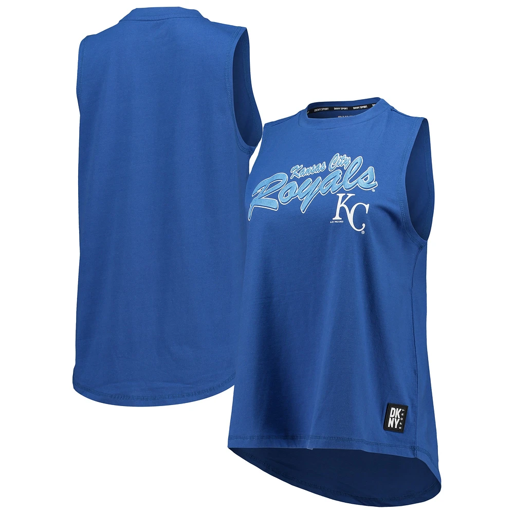 Débardeur DKNY Sport Royal Kansas City Royals Marcie pour femme