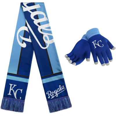 Kansas City Royals Women's Glove and Scarf Set