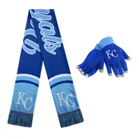 Kansas City Royals Women's Gloves And Scarf Set