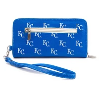 Women's Kansas City Royals Zip-Around Wristlet Wallet