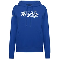Women's Levelwear Royal Kansas City Royals Accolade Adorn Monument Pullover Hoodie