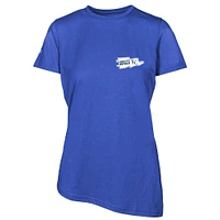 Women's Levelwear Royal Kansas City Royals Birch Rafters T-Shirt