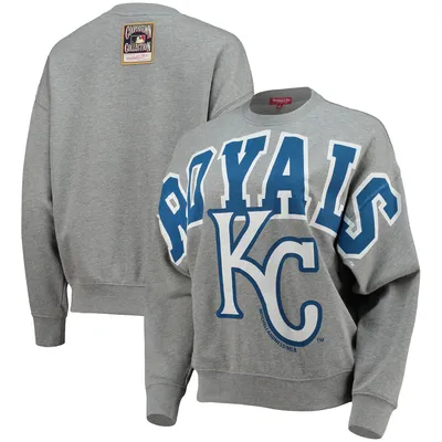 Women's Mitchell & Ness Heathered Gray Philadelphia Phillies