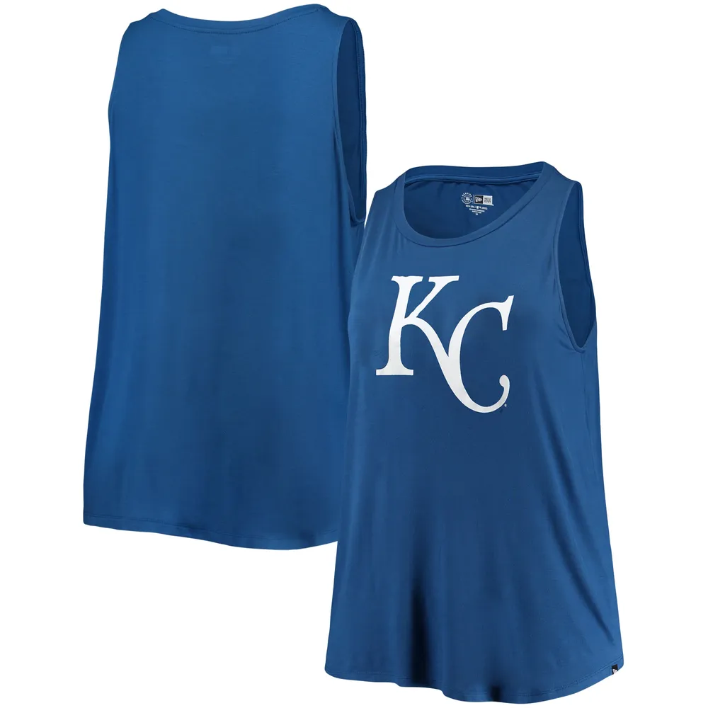 Lids Kansas City Royals Soft as a Grape Women's Front & Back Tank Top -  Royal