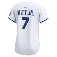 Women's Nike Bobby Witt Jr. White Kansas City Royals Home Limited Jersey