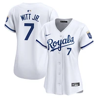 Maillot de joueur Nike Bobby Witt Jr. pour femme, blanc, Kansas City Royals, domicile limité