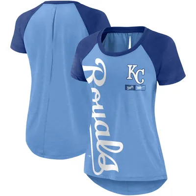 Youth Nike Light Blue Kansas City Royals Early Work Tri-Blend