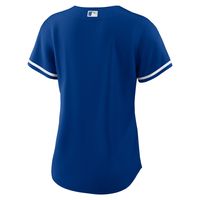 Women's Nike Royal Kansas City Royals Alternate Replica Team Logo Jersey