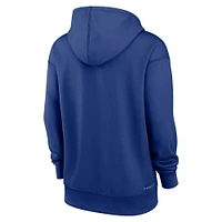 Women's Nike Royal Kansas City Royals Authentic Collection Performance Pullover Hoodie