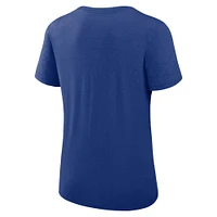 Women's Nike Royal Kansas City Royals Authentic Collection Performance Scoop Neck T-Shirt