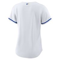 Women's Nike White Kansas City Royals Home Replica Team Logo Jersey