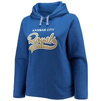 Sweat à capuche doux comme un raisin Royal Kansas City Royals pour femme