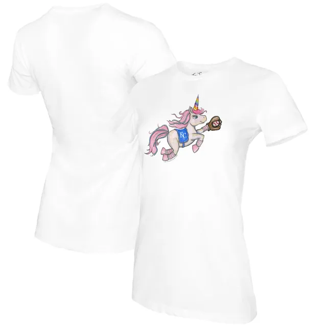 Lids Kansas City Royals Tiny Turnip Women's Stacked T-Shirt - Royal