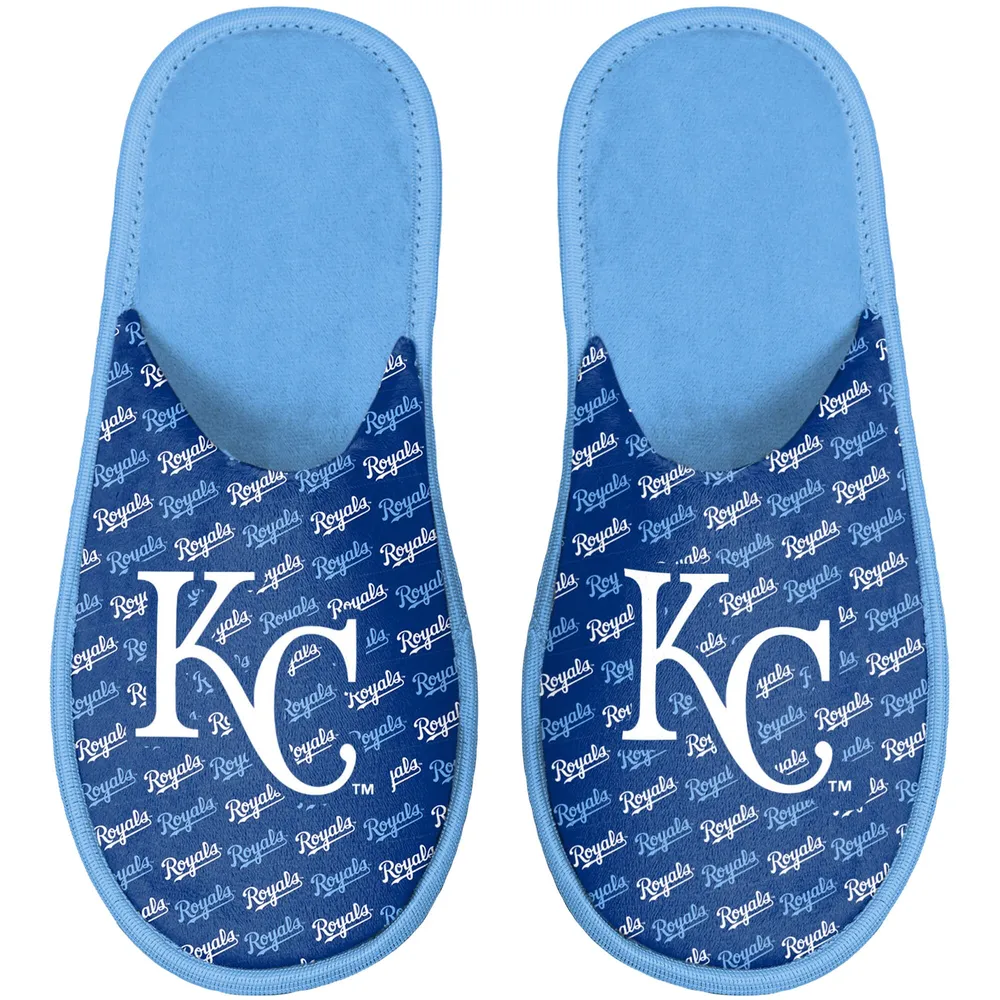 Lids Kansas City Royals FOCO Youth Team Scuff Slippers