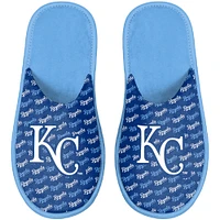 Youth FOCO Kansas City Royals Team Scuff Slippers