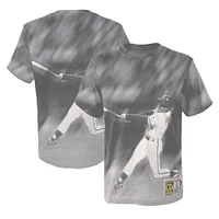 Mitchell & Ness George Brett blanc T-shirt de joueur sublimé Kansas City Royals pour jeune