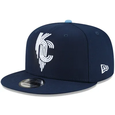 Kansas City Royals New Era Youth 2022 City Connect 9FIFTY Snapback Adjustable Hat - Navy