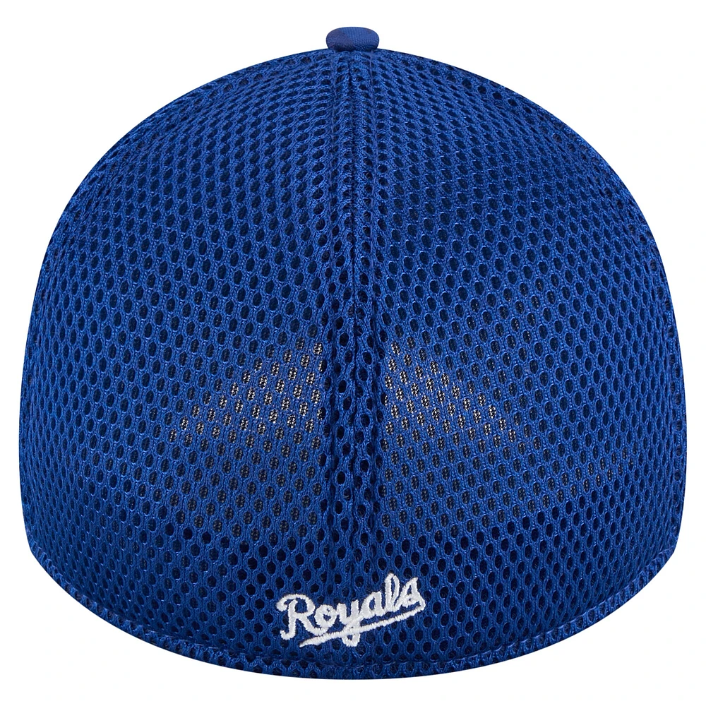 Casquette camouflage 39THIRTY Flex New Era Royal Kansas City Royals pour jeune