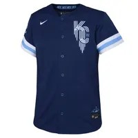 Kansas City Royals Bobby Witt Jr Alternate Nike Light Blue Jersey