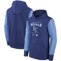 Lids Kansas City Royals Nike Rewind Lefty Pullover Hoodie - Light