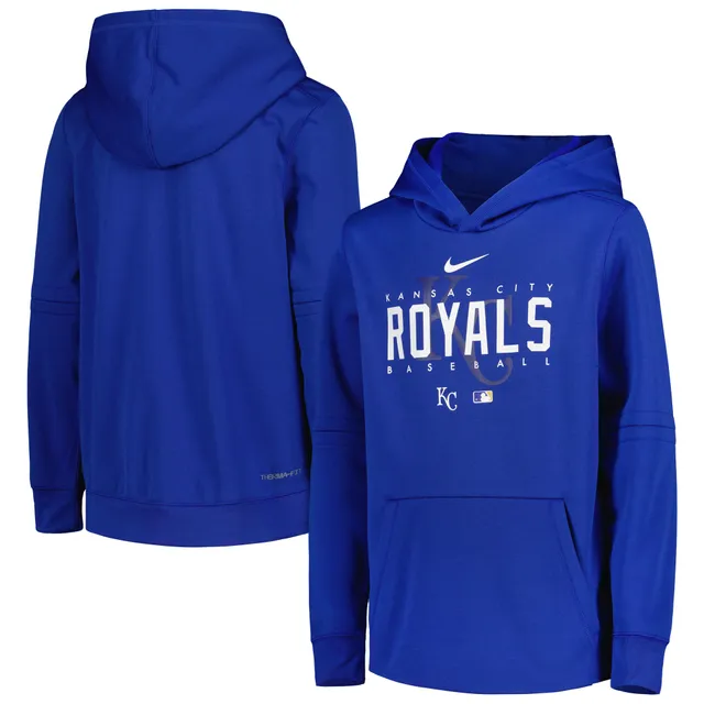 Nike Men's Royal Kansas City Royals Logo Lockup Performance Short