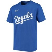 Youth Nike Salvador Perez Royal Kansas City Royals Player Name & Number T- Shirt