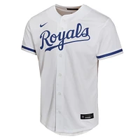 Maillot de match à domicile blanc Nike pour jeunes des Kansas City Royals