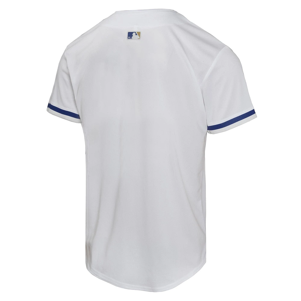 Maillot de match à domicile blanc Nike pour jeunes des Kansas City Royals