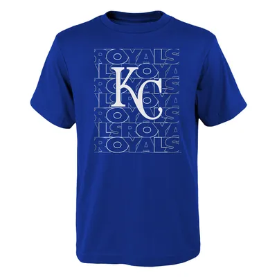 Kansas City Royals Youth Letterman T-Shirt - Royal