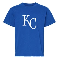 Youth Soft as a Grape  Royal/Gray Kansas City Royals Two-Pack T-Shirt Set