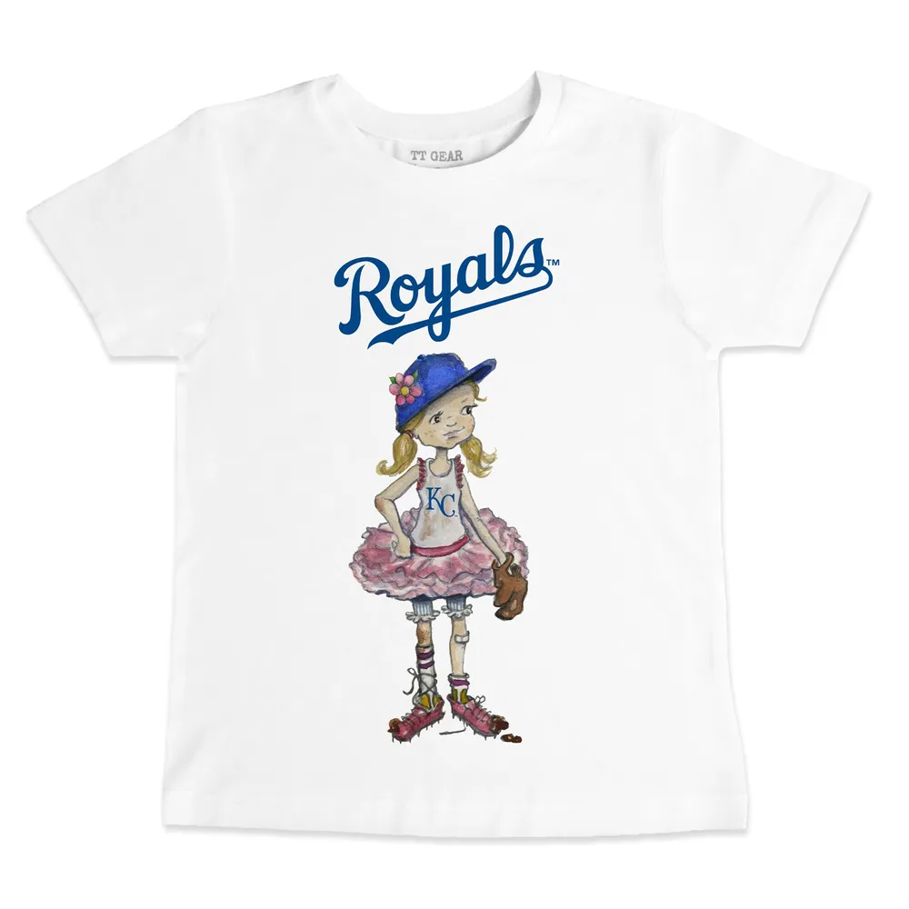 Lids Kansas City Royals Tiny Turnip Youth Baseball Babes T-Shirt