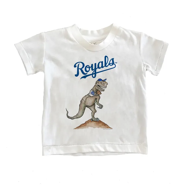 Kansas City Royals Tiny Turnip Girls Toddler Baseball Love Fringe