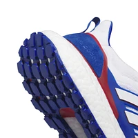 adidas  White/Blue Kansas Jayhawks Ultraboost 1.0 Running Shoe