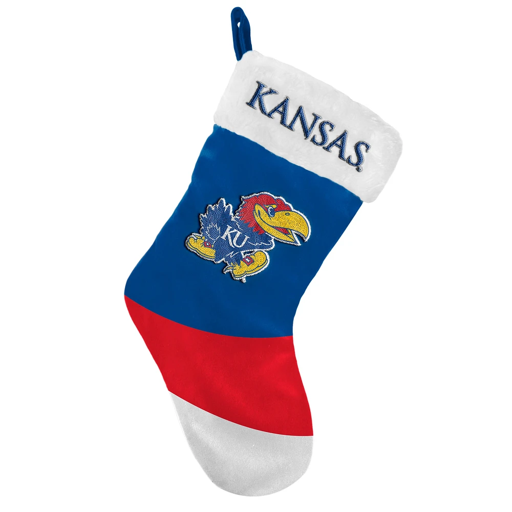 FOCO Kansas Jayhawks Colorblock Bas