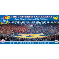 Kansas Jayhawks 1000-Piece Panoramic Arena Puzzle