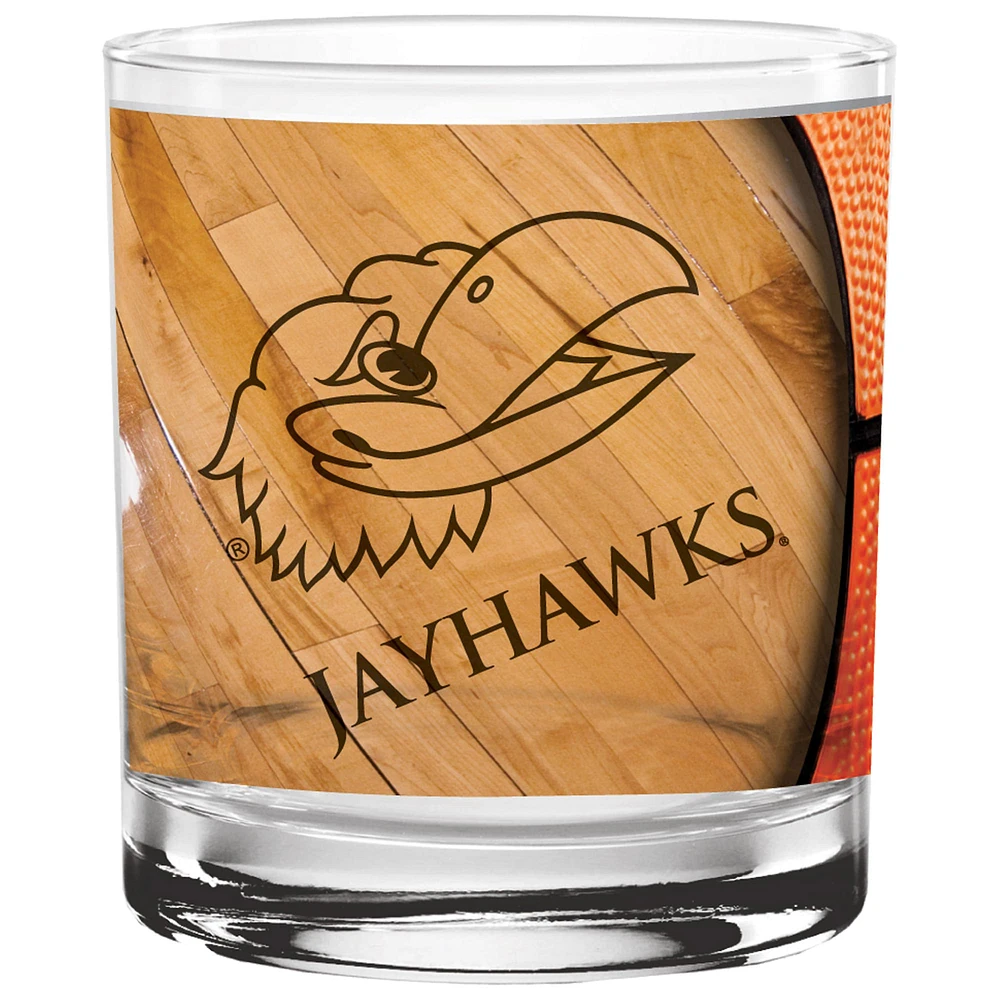 Kansas Jayhawks 14 oz. Verre de basket