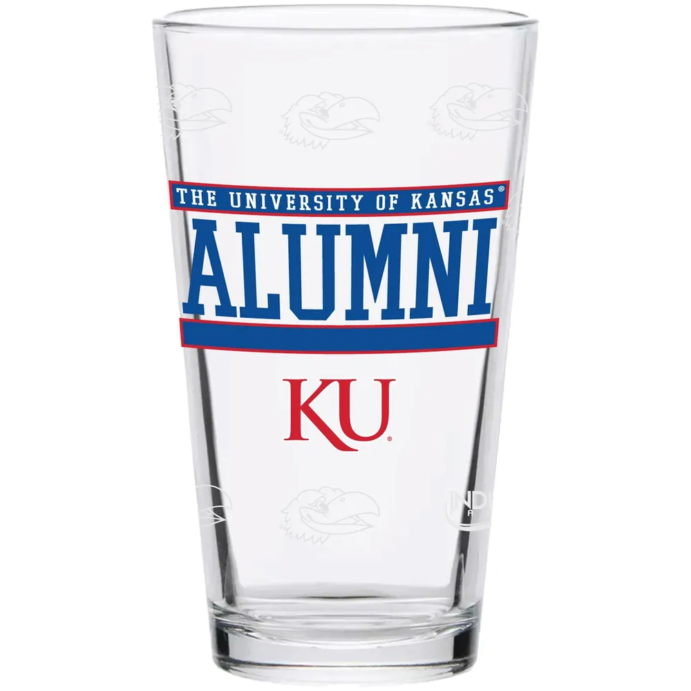 Kansas Jayhawks 16oz. Repeat Alumni Pint Glass